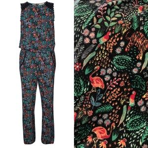 Jungle Animal Print Jumper with pockets